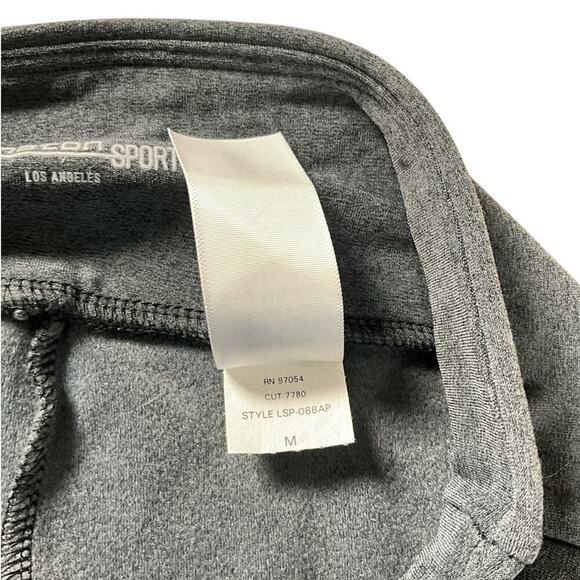 Lanston Sport NWT Dark Gray Size Medium Mesh Sides In Black High Rise - Picture 10 of 10